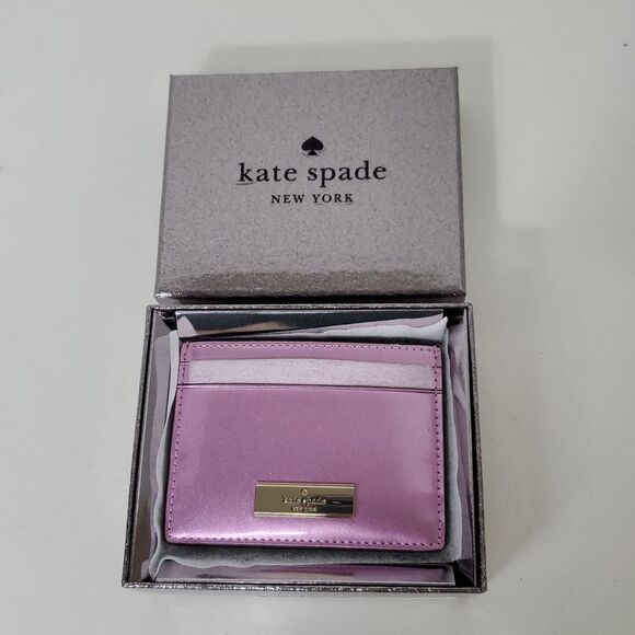 Kate Spade Kenzie Cardholder Quartz Pink NIB - Picture 4 of 7